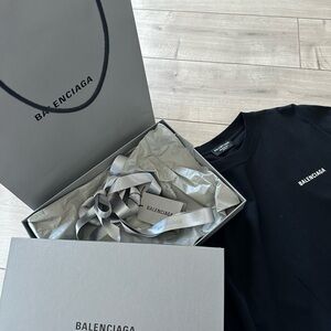 Balenciaga logo t shirt